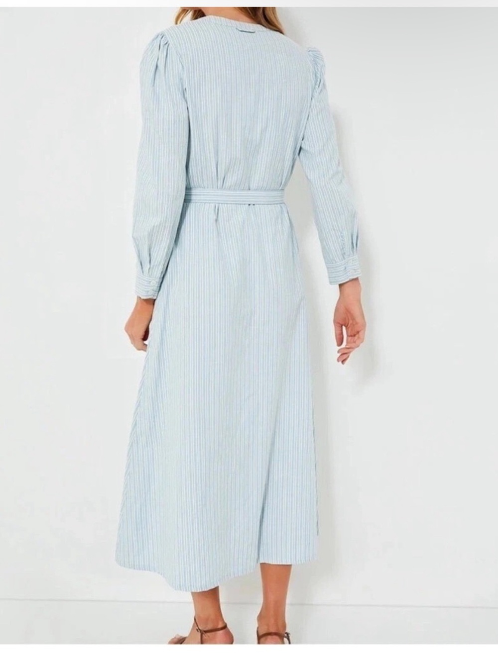NWT Tuckernuck Sea Stripe Catherine Midi Dress - Picture 2 of 5